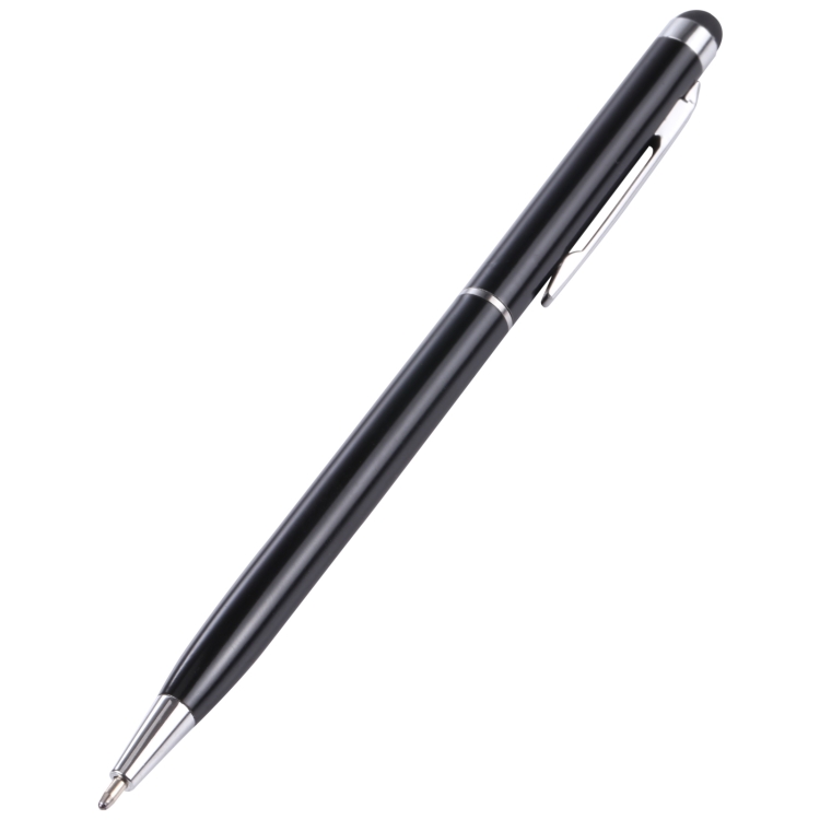 

2 in 1 Universal Mobile Phone Writing Pen with Common Writing Pen Function (Black)