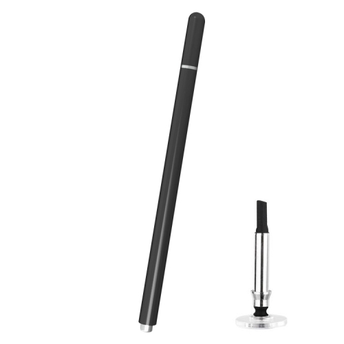 

Universal Nano Disc Nib Capacitive Stylus Pen with Magnetic Cap & Spare Nib (Black)