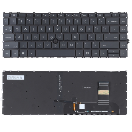 

For HP Elitebook 840 G7 G8 845 G7 745 G7 G8 US Version Keyboard with Backlight and Pointing Stick