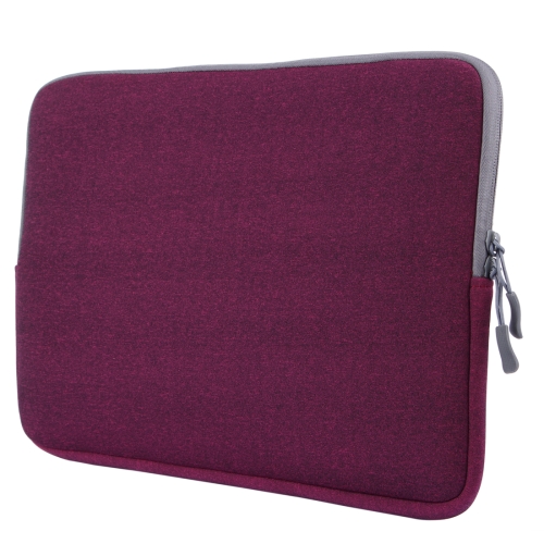 

For Macbook Pro 13.3 inch Laptop Bag Soft Portable Package Pouch (Purple)