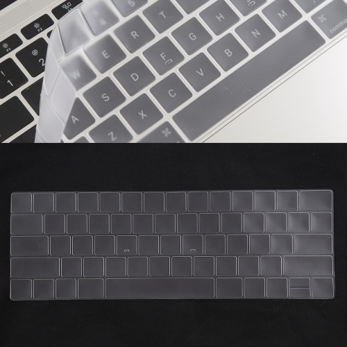 

Keyboard Protector Silica Gel Film for MacBook Pro 13 / 15 with Touch Bar (A1706 / A1989 / A1707 / A1990)(Transparent)