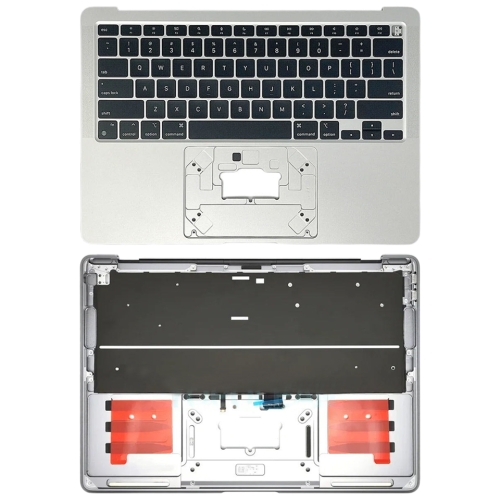 

For Macbook Air 13 2020 M1 A2337 EMC3598 C-side Cover + US Edition Key Board (Silver)