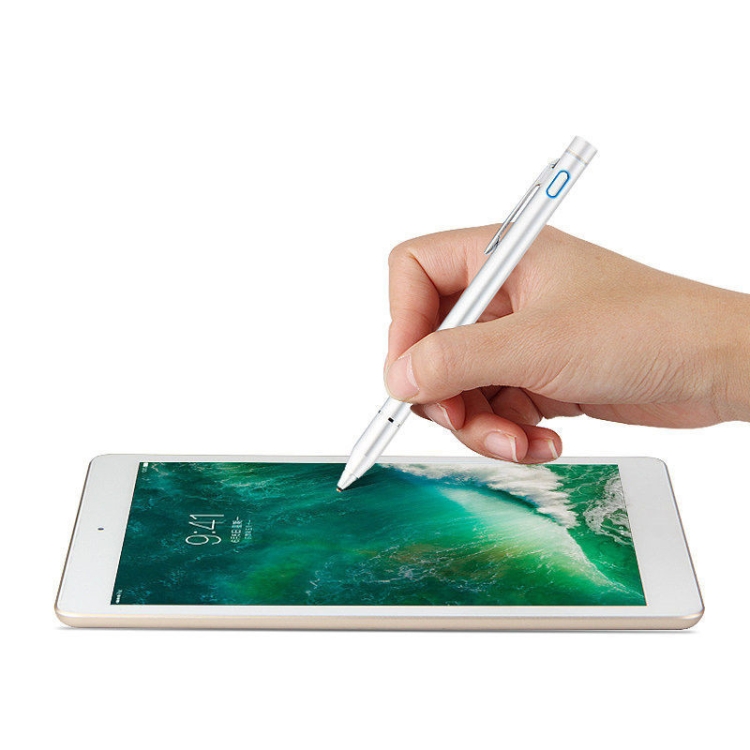 

K8 Universal Active Touch Capacitive Stylus Pen with Fine Tip(White)