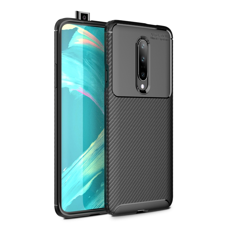 OnePlus 7 Custodia Cover Per Cellulare Protettiva Carbonio