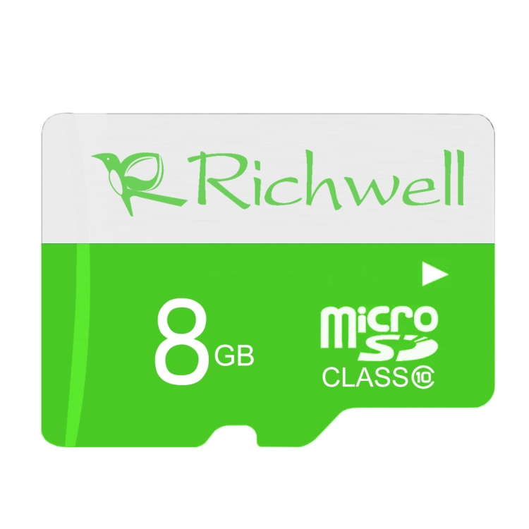 SUNSKY Richwell 8GB High Speed Class 10 Micro SD(TF) Memory Card