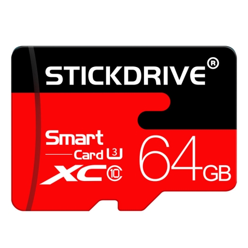 Tarjeta De Memoria Micro Sd Tf De Clase 10 De Alta Velocidad Stickdrive De 64 Gb 4372