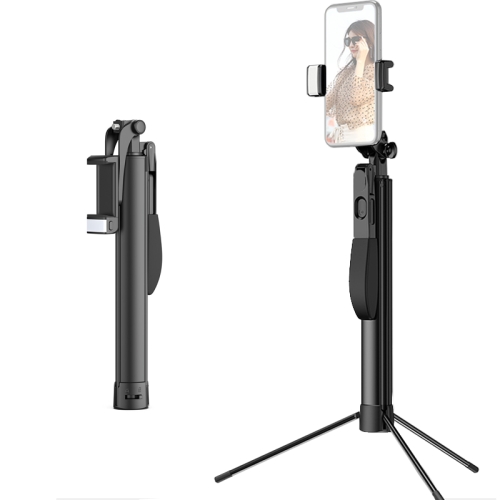 

Ulanzi MT-53 160cm Live Vlog Handheld Anti-Shake Bluetooth Tripod Selfie Stick Tripod(Black)