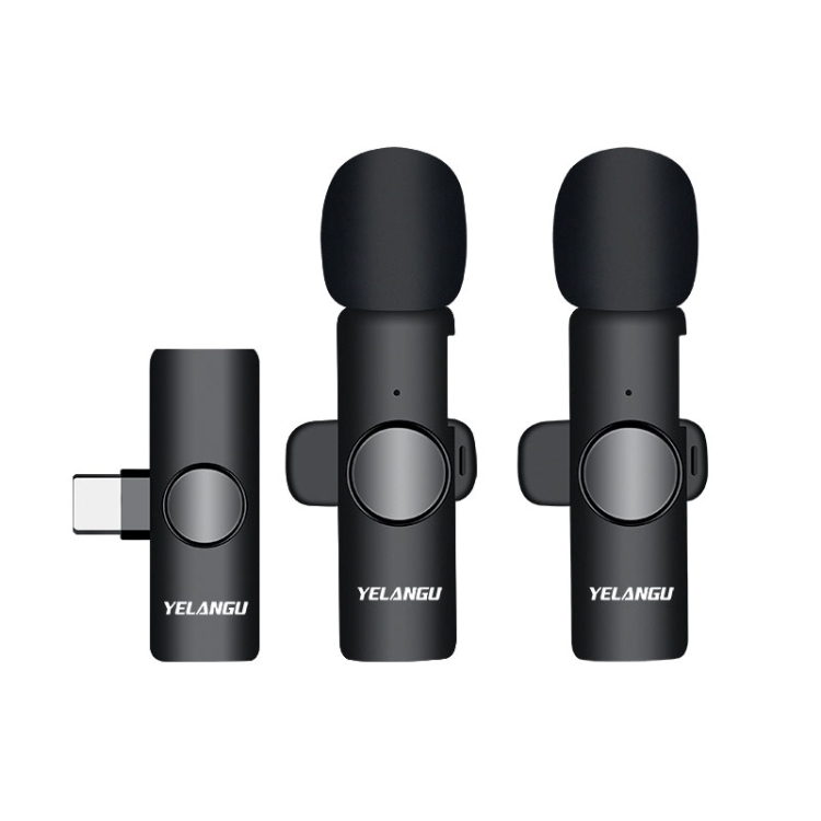 

YELANGU Mc2s-c 2 in 1 USB-C / Type-C Lavalier Wireless Radio Microphone
