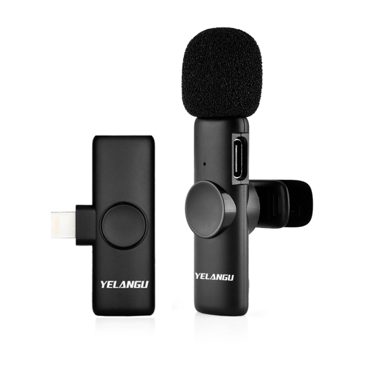 

YELANGU Mc1s-a 1 in 1 8 Pin Lavalier Wireless Radio Microphone