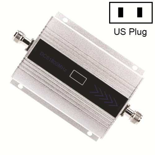 DCS-LTE 4G Phone Signal Repeater Booster, US Plug(Silver)