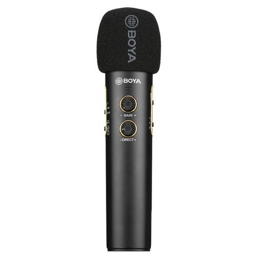 

BOYA BY-EM20 Live Streaming Interview Handheld Microphone