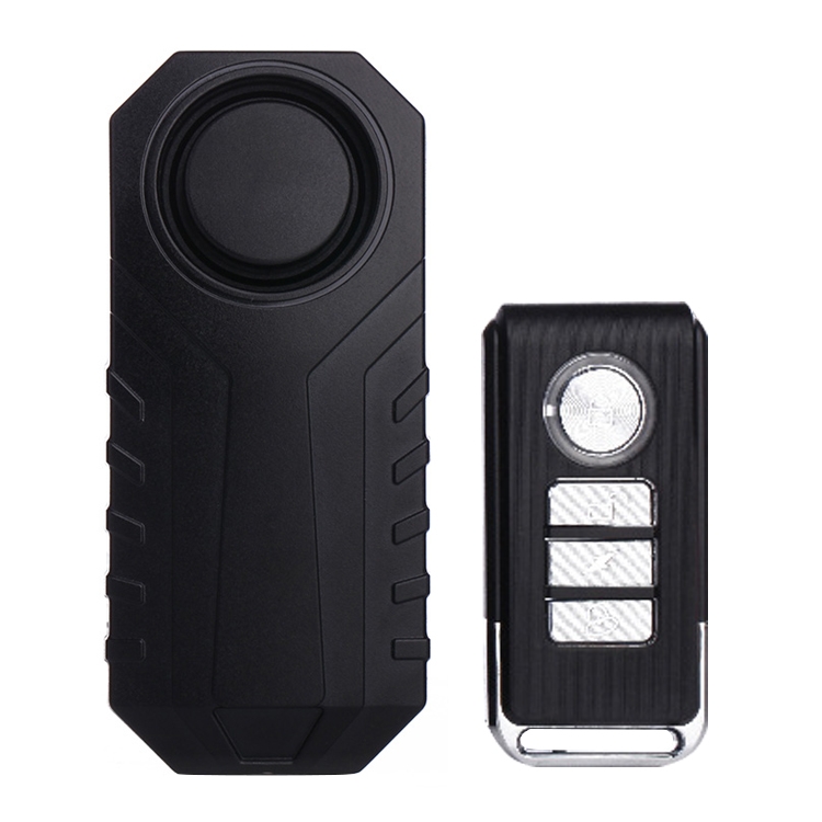 

KS-SF22R IP55 Waterproof Wireless 113dB Vibration Burglar Sensor Alarm with Remote Control for Vehicle / Bicycle / Electric Bicycle
