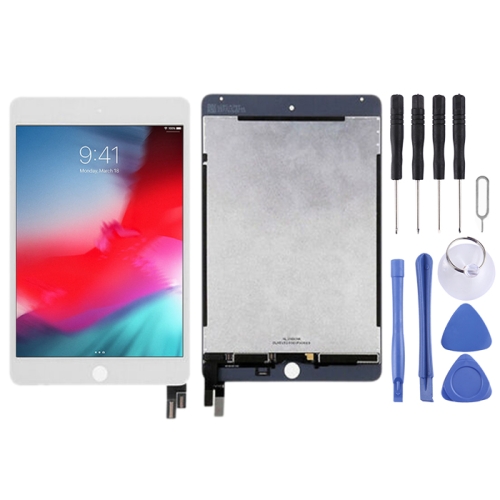 

OEM LCD Screen for iPad Mini 5 (2019) / A2124 / A2126 / A2133 with Digitizer Full Assembly (White)