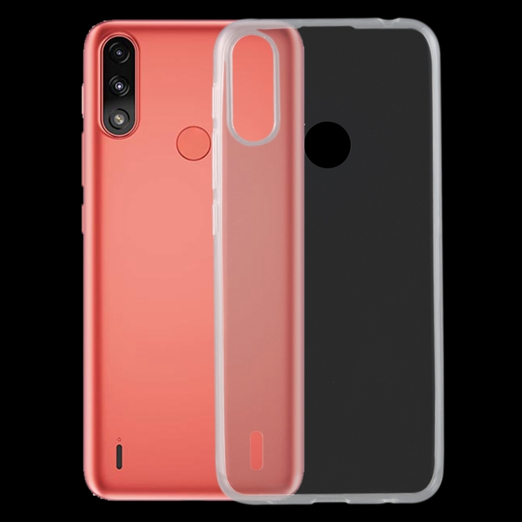 

For Motorola Moto E7 Power 0.75mm Ultra-thin Transparent TPU Soft Protective Case (Transparent)