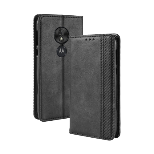 Magnetic Buckle Retro Texture Horizontal Flip Leather Case for Motorola ...