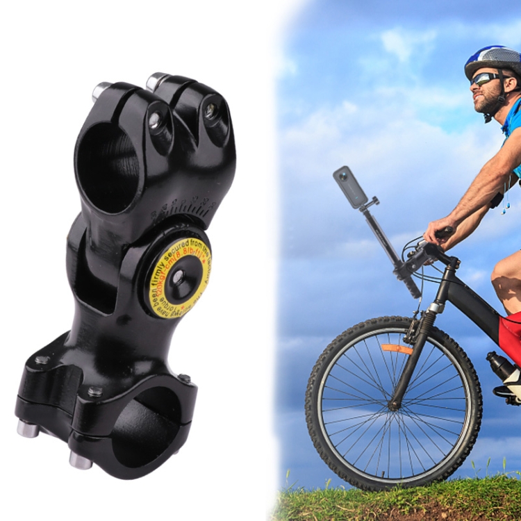 

Motorcycle Bicycle Handlebar Fixture Mount Camera Bracket Adapter (Black)