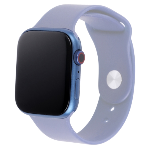 

For Apple Watch Series 7 41mm Black Screen Non-Working Fake Dummy Display Model, For Photographing Watch-strap, No Watchband (Blue)