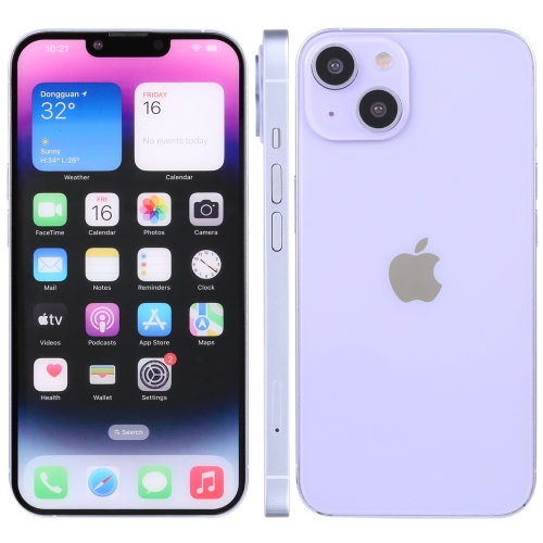 

For iPhone 14 Plus Color Screen Non-Working Fake Dummy Display Model (Purple)