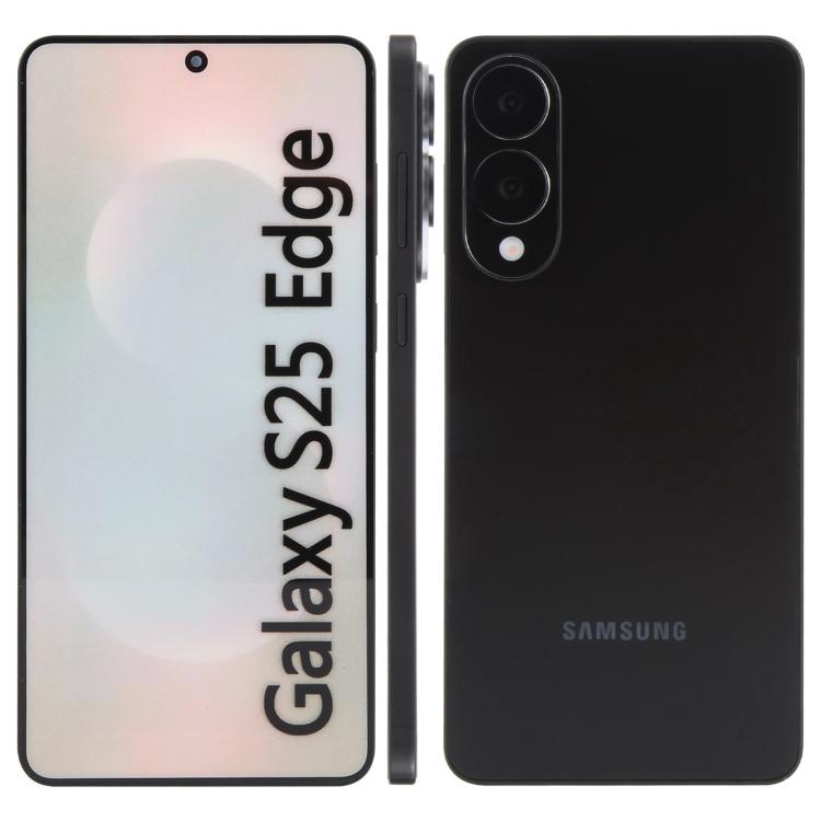 

For Samsung Galaxy S25 Edge Color Screen Non-Working Fake Dummy Display Model (Black)