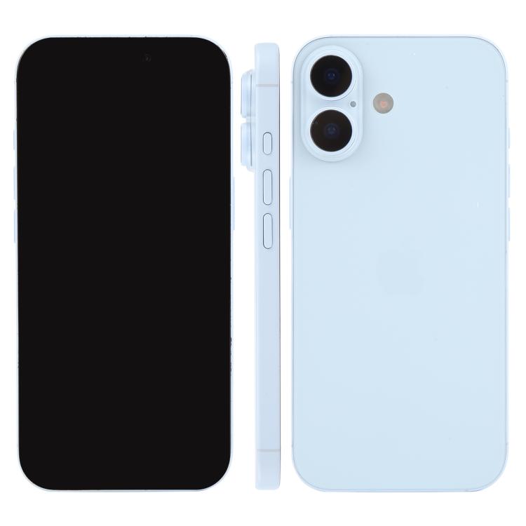 

For iPhone 17 Black Screen Non-Working Fake Dummy Display Model (Blue)