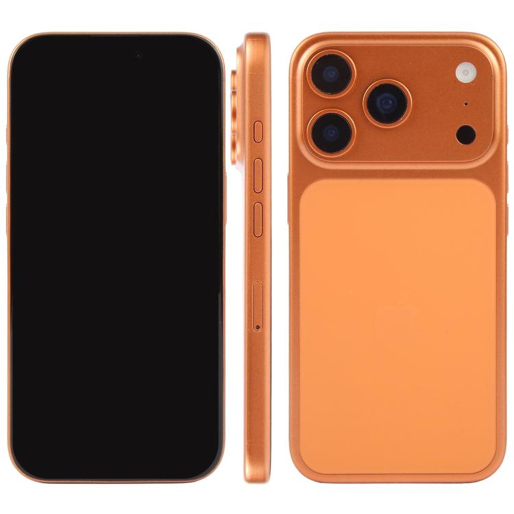 

For iPhone 17 Pro Black Screen Non-Working Fake Dummy Display Model (Orange)