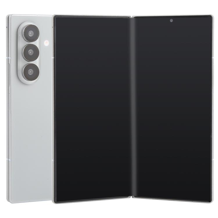 For Samsung Galaxy Z Fold7 Black Screen Non-Working Fake Dummy Display Model (Grey)