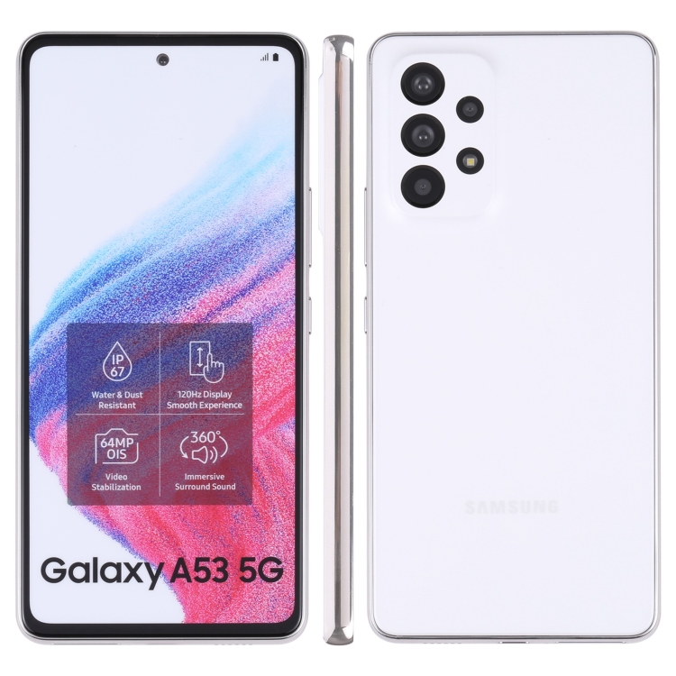 

For Samsung Galaxy A53 5G Original Color Screen Non-Working Fake Dummy Display Model(White)