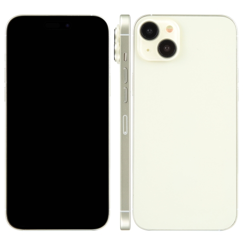

For iPhone 15 Plus Black Screen Non-Working Fake Dummy Display Model (White)