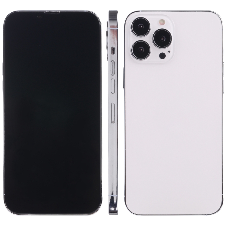 

For iPhone 13 Pro Max Black Screen Non-Working Fake Dummy Display Model (White)