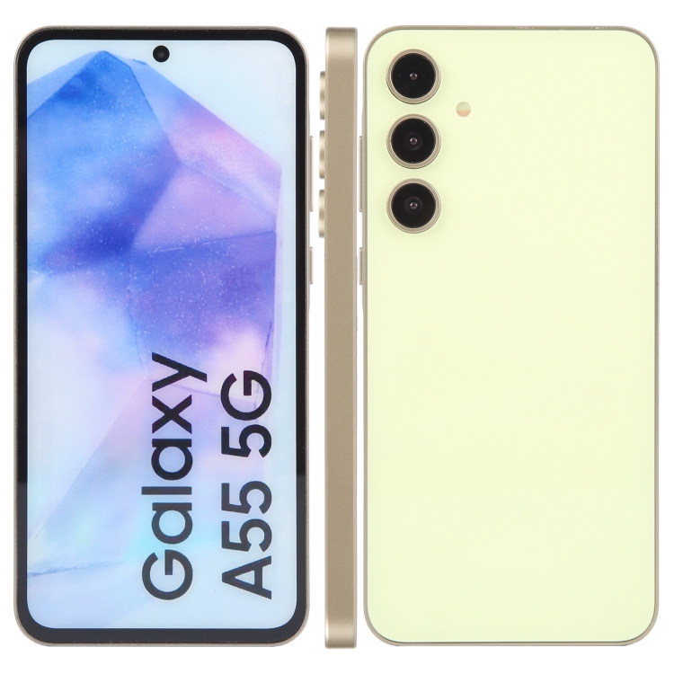 

For Samsung Galaxy A55 5G Color Screen Non-Working Fake Dummy Display Model (Yellow)
