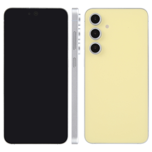 

For Samsung Galaxy S24 FE 5G Black Screen Non-Working Fake Dummy Display Model (Yellow)