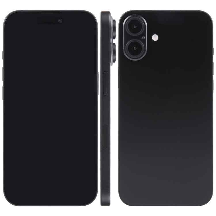 

For iPhone 16 Plus Black Screen Non-Working Fake Dummy Display Model (Black)