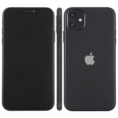 For iPhone 11 Black Screen Non-Working Fake Dummy Display Model (Black) for iphone 11 pro max solid color liquid silicone shockproof case black