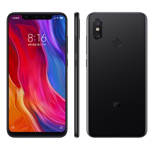 

[HK Warehouse] Xiaomi Mi 8, 6GB+64GB, Global Official Version, Dual AI Rear Cameras, Infrared Face & Fingerprint Identification, 6.21 inch AMOLED MIUI 9.0 Qualcomm Snapdragon 845 Octa Core up to 2.8GHz, Network: 4G, VoLTE, Dual SIM(Black)