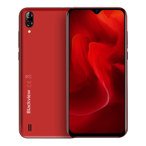 

[HK Warehouse] Blackview A60, 2GB+16GB, Dual Rear Cameras, 4080mAh Battery, 6.1 inch Android 8.1 GO MTK6580A Quad Core up to 1.3GHz, Network: 3G, Dual SIM(Red)