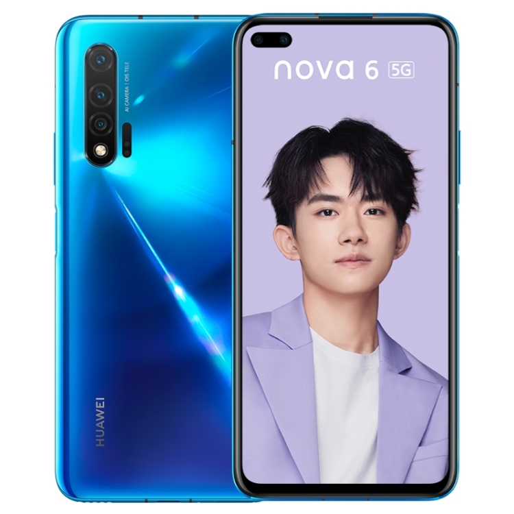 Huawei nova 6 5G WLZ-AN00, 8GB + 128GB, versión China