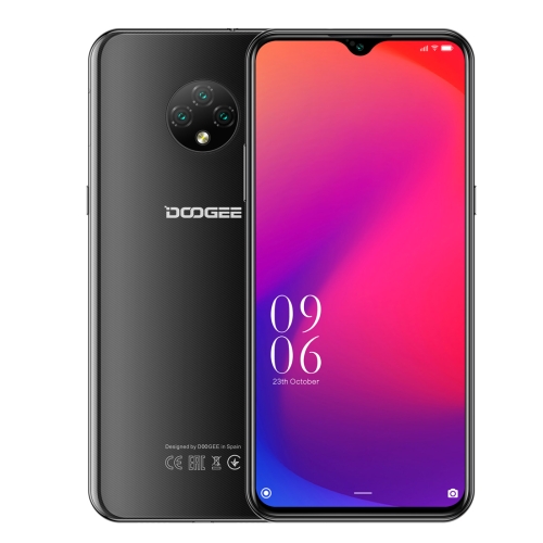 

[HK Warehouse] DOOGEE X95, 2GB+16GB, Triple Back Cameras, Face ID, 6.52 inch Water-drop Screen Android 10 MTK6737V/WA Quad Core up to 1.3GHz, Network: 4G, OTG, OTA, Dual SIM(Black)