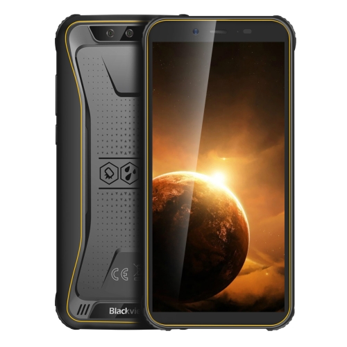 

[HK Warehouse] Blackview BV5500 Plus Rugged Phone, 3GB+32GB, IP68 Waterproof Dustproof Shockproof, Dual Back Cameras, Face Unlock, 4400mAh Battery, 5.5 inch Android 10.0 MTK6739 Quad Core up to 1.5GHz, Network: 4G, NFC, OTG, Dual SIM(Orange)