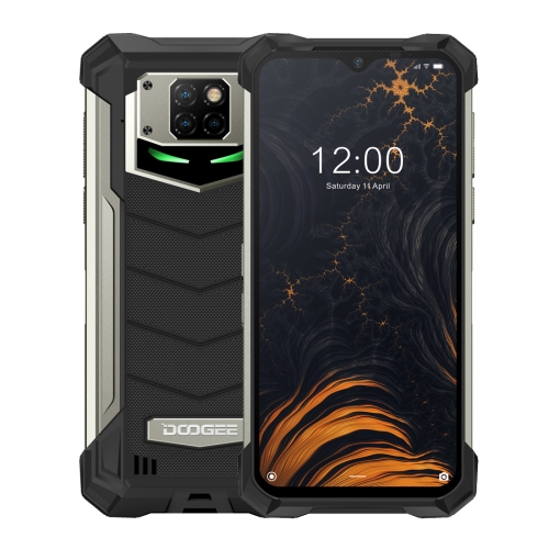 

[HK Warehouse] DOOGEE S88 Pro Rugged Phone, 6GB+128GB, IP68/IP69K Waterproof Dustproof Shockproof, MIL-STD-810G, 10000mAh Battery, Triple Back Cameras Fingerprint Identification, 6.3 inch Android 10.0 MTK6771T Helio P70 Octa Core up to 2.0GHz, Network: 4G