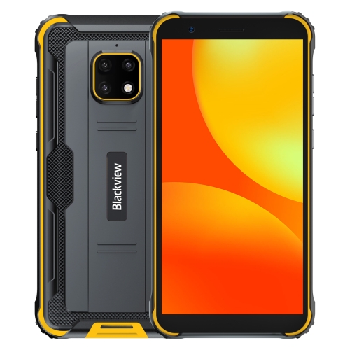 

[HK Warehouse] Blackview BV4900 Rugged Phone, 3GB+32GB, IP68 Waterproof Dustproof Shockproof, Face Unlock, 5580mAh Battery, 5.7 inch Android 10.0 MTK6761V/WE Quad Core up to 2.0GHz, Network: 4G, NFC, OTG, Dual SIM(Yellow)