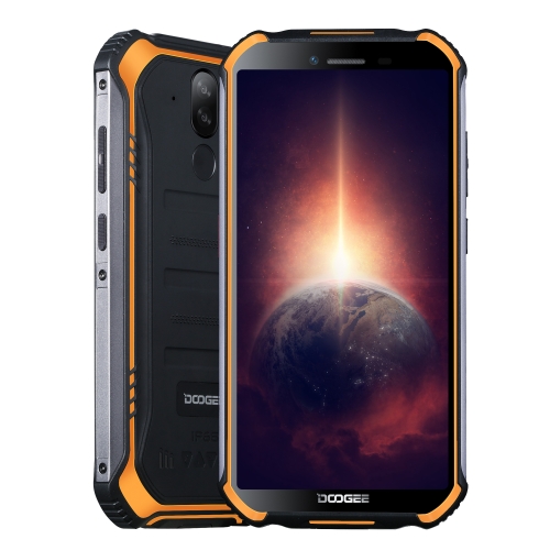 

[HK Warehouse] DOOGEE S40 Pro Rugged Phone, 4GB+64GB, IP68/IP69K Waterproof Dustproof Shockproof, MIL-STD-810G, 4650mAh Battery, Dual Back Cameras, Fingerprint Identification, 5.45 inch Android 10 MTK6762D A25 Octa Core up to 1.8GHz, Network: 4G, OTG, NFC