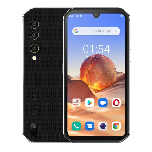 

[HK Warehouse] Blackview BV9900E Rugged Phone, 6GB+128GB, IP68/IP69K Waterproof Dustproof Shockproof, Quad Back Cameras, 4380mAh Battery, Side-mounted Fingerprint Identification, 5.84 inch Android 10.0 MTK6779V/CE Helio P90 Octa Core up to 2.2GHz, NFC, OT