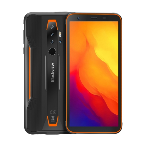 

[HK Warehouse] Blackview BV6300 Rugged Phone, 3GB+32GB, IP68/IP69K/MIL-STD-810G Waterproof Dustproof Shockproof, Quad Back Cameras, 4380mAh Battery, Fingerprint Identification, 5.7 inch Android 10.0 MTK6762 Helio A25 Octa Core up to 1.8GHz, OTG, NFC, Netw