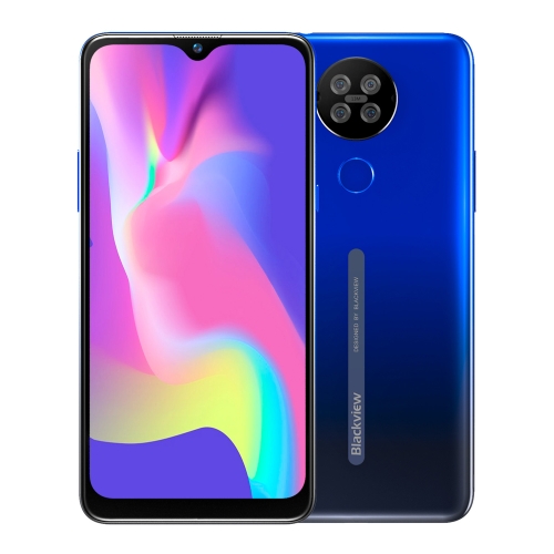 

[HK Warehouse] Blackview A80S, 4GB+64GB, Face ID & Fingerprint Identification, 4200mAh Battery, 6.21 inch Android 10.0 MTK6762V/WD Octa Core up to 1.8GHz, Network: 4G, Dual SIM(Gradient Blue)