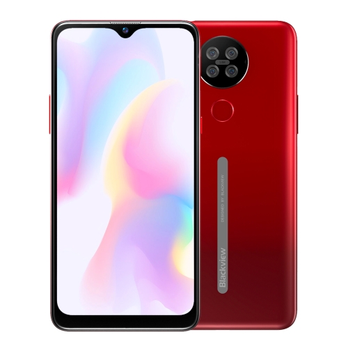 

[HK Warehouse] Blackview A80S, 4GB+64GB, Face ID & Fingerprint Identification, 4200mAh Battery, 6.21 inch Android 10.0 MTK6762V/WD Octa Core up to 1.8GHz, Network: 4G, Dual SIM(Red)