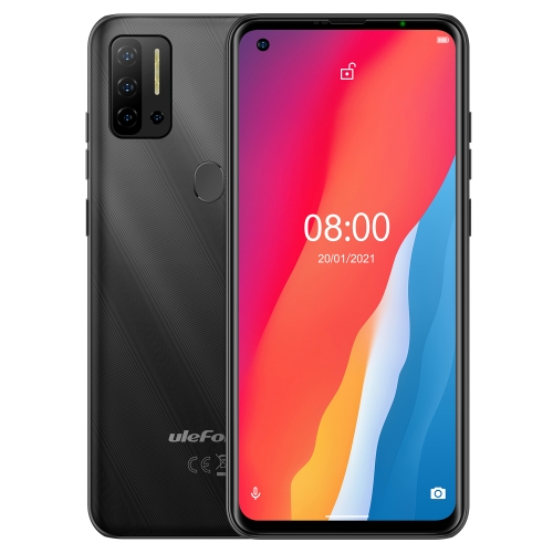

[HK Warehouse] Ulefone Note 11P, 8GB+128GB, Quad Back Cameras, 4400mAh Battery, Face ID & Fingerprint Identification, 6.55 inch Android 11 MTK Helio P60 Octa Core up to 2.0GHz, Network: 4G, Dual SIM, OTG(Black)