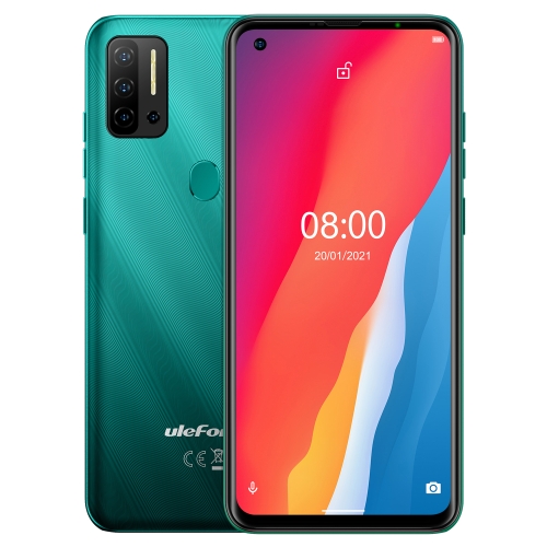 [HK Warehouse] Ulefone Note 11P, 8GB+128GB, Quad Back Cameras, 4400mAh Battery, Face ID & Fingerprint Identification, 6.55 inch Android 11 MTK Helio P60 Octa Core up to 2.0GHz, Network: 4G, Dual SIM, OTG(Green)