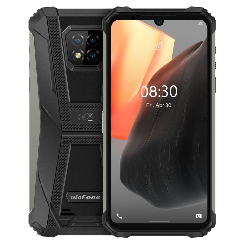 

[HK Warehouse] Ulefone Armor 8 Pro Rugged Phone, 6GB+128GB, Triple Back Cameras, IP68/IP69K Waterproof Dustproof Shockproof, Face ID & Fingerprint Identification, 5580mAh Battery, 6.1 inch Android 11 MTK Helio P60 Octa-core 64-bit up to 2.0GHz, Network: 4