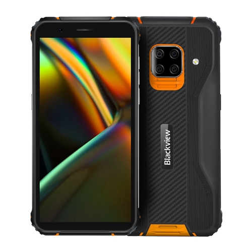 

[HK Warehouse] Blackview BV5100 Pro Rugged Phone with Scanner Function, 4GB+128GB, Triple Back Cameras, Waterproof Dustproof Shockproof, Fingerprint Identification, 5580mAh Battery, 5.7 inch Android 10.0 MTK6762V/WD Helio P22 Octa Core up to 1.8GHz, OTG, 