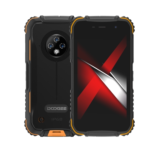 

[HK Warehouse] DOOGEE S35 Rugged Phone, 2GB+16GB, IP68/IP69K Waterproof Dustproof Shockproof, MIL-STD-810G, 4350mAh Battery, Triple Back Cameras, Face Identification, 5.0 inch Android 10 MTK6737V/WA Quad Core up to 1.25GHz, Network: 4G, OTG(Orange)